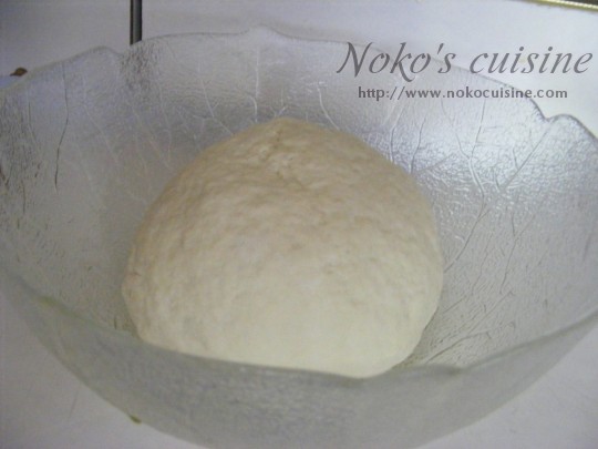 Dough after knead