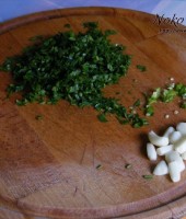 Garlic and fresh parsley...with a bit of cayenne pepper (if you like it a little hot)