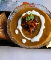 Another lentil soup close-up