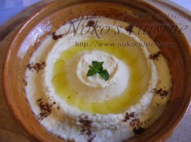 My hummus close up