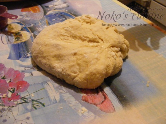 The dough should look like this